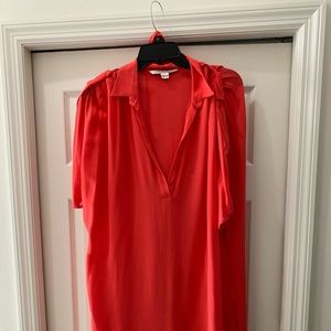 Diane von Furstenberg rayon belted fun dress